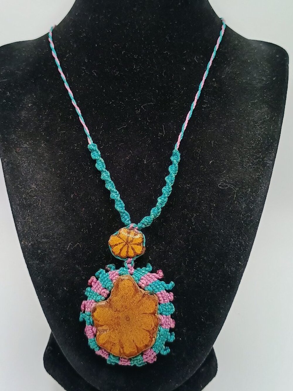 Ayahuasca Amulet Necklace Wisdom of the Amazon Rainforest